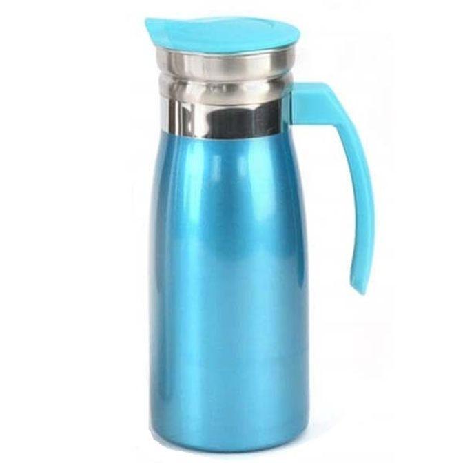 스텐 물병 손잡이 냉장고 물통 식당 물병 컬러 1000ml