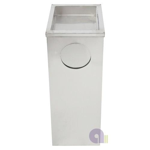 사각모래형스텐휴지통/42L/소/재떨이스텐휴지통