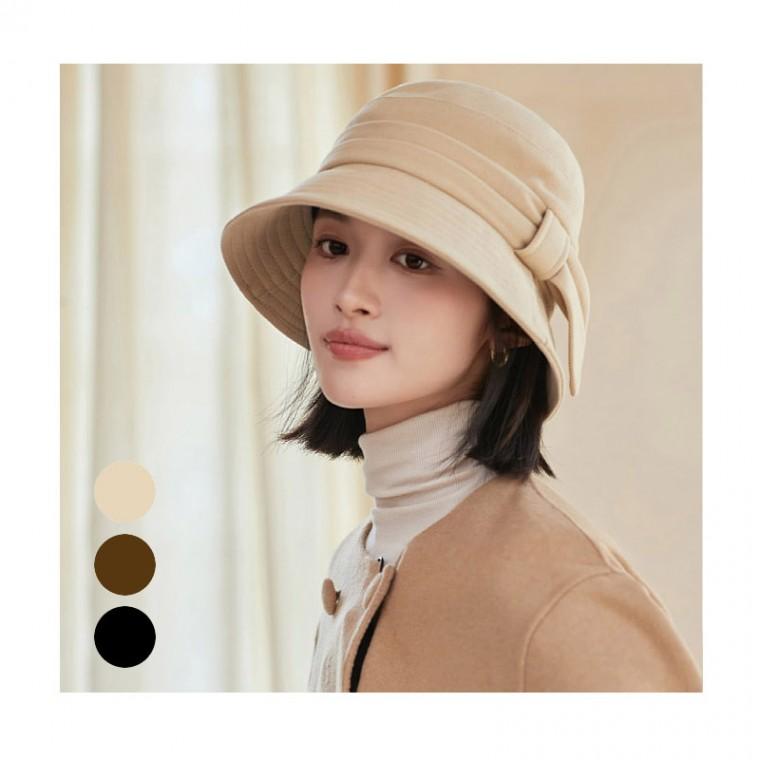 세련된 고급 엘레강스 중년 버킷햇