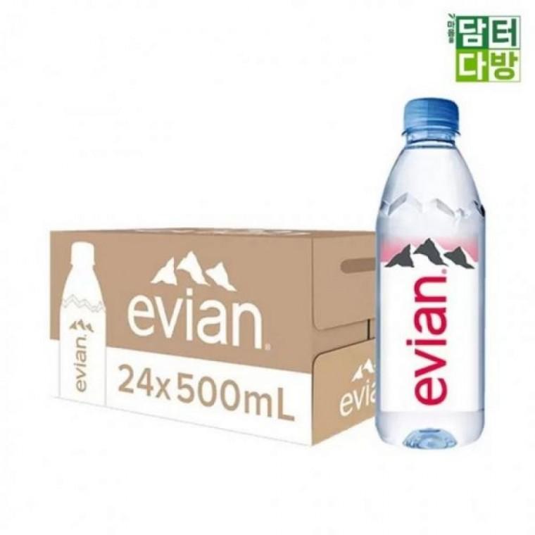 500ml x 에비앙 24 광천수