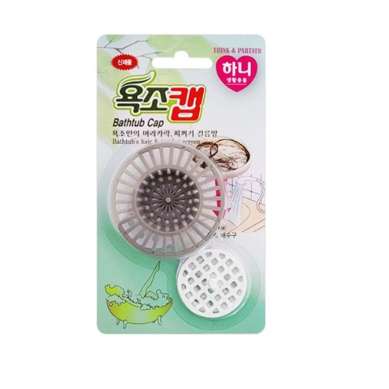 욕조 거름망 머리카락 하수구 욕실 배수구캡
