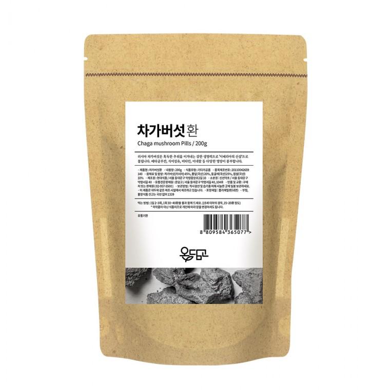 온담고 국산 차가버섯환 200g