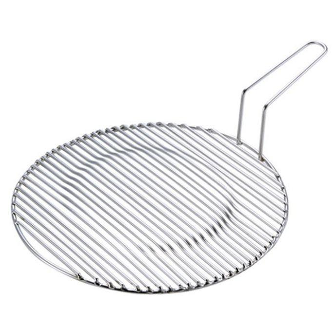 스텐 원형 석쇠 식당 편수 손잡이 그릴 불판 1줄 봉