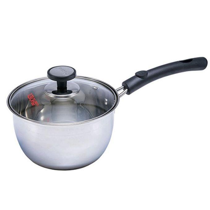 키친아트 편수 냄비 스텐 가정 찌게 라면 냄비 16cm