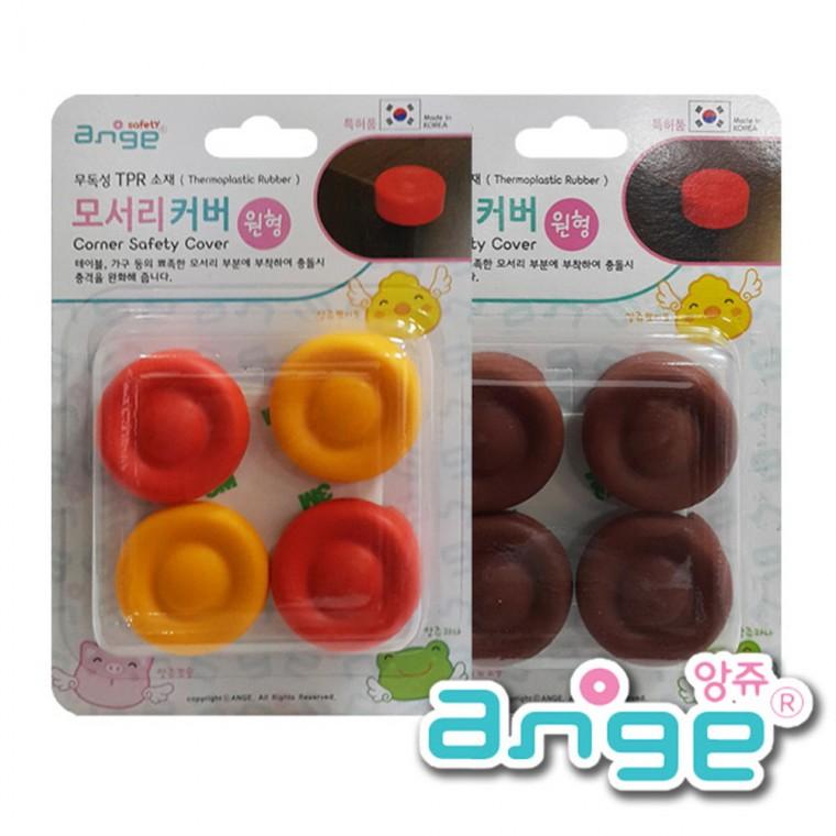 앙쥬 원형 모서리 코너 커버보호대 4입모서리보호 가정용품 인테리어 생활용품 안전용품