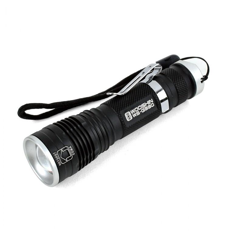 WS-G330 LED 충전식 줌라이트 블랙