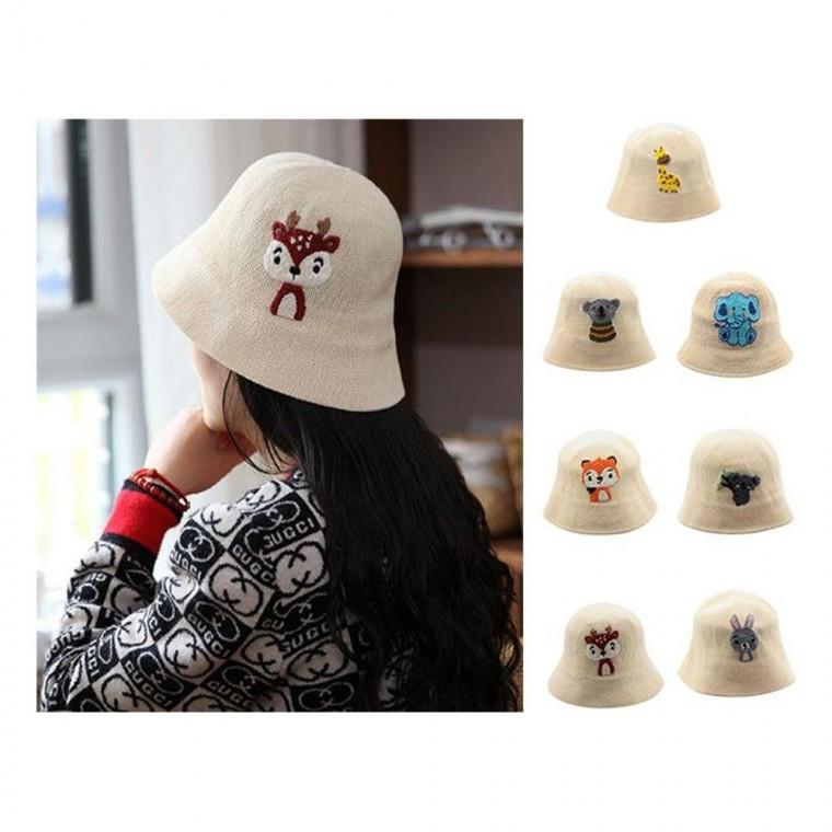 프랑스 자수 모자 헤드메이드 버킷햇 DIY 핸드