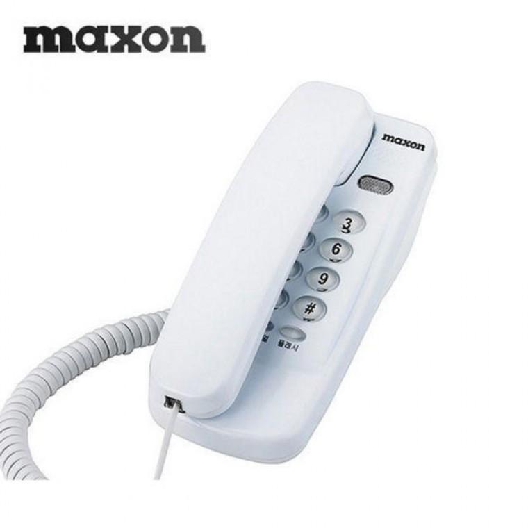 MAXON 유선전화기 가정용 업소용 벽걸이 겸용 전화기