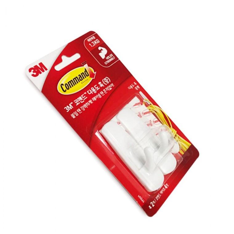 다용도 후크 중 2개 행거 벽면훅 벽걸이 소품
