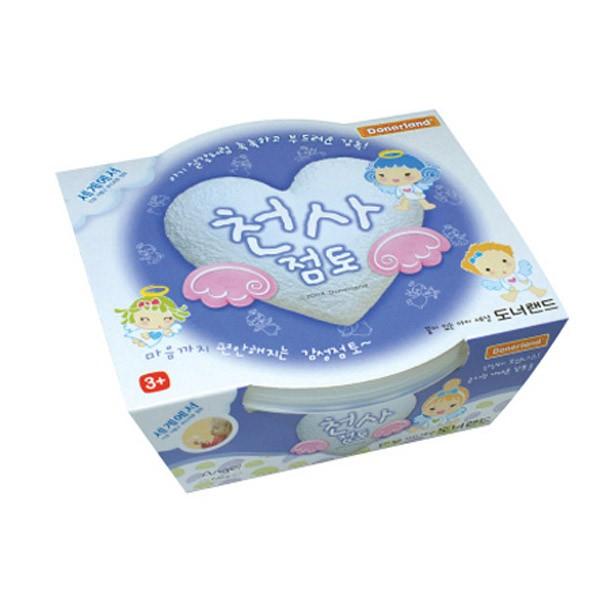 도너랜드 천사점토 하양 70g