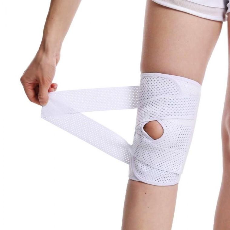 테이핑 무릎보호대 2p S 화이트 관절 배구 연골 통증