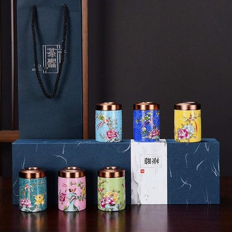 도자기 소품보관함 6p세트 4.5x6.5cm 수납 스승의날