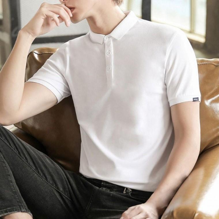 루즈핏 기본 무지 카라티셔츠 깔끔한 피케이티셔츠