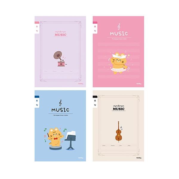 아이비스 초등노트 오선 음악 노트 (10권)