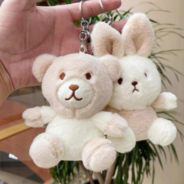 카밀 곰돌이 가방꾸미기 인형 키링 고리 키홀더 열쇠고리