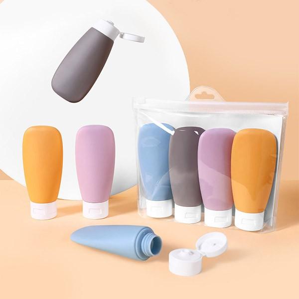 여행 목욕용품 화장품 소분가능 실리콘 리필공병세트