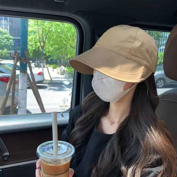 여성 린넨 버킷 플로핏 버킷햇 큐티 보넷 벙거지 모자