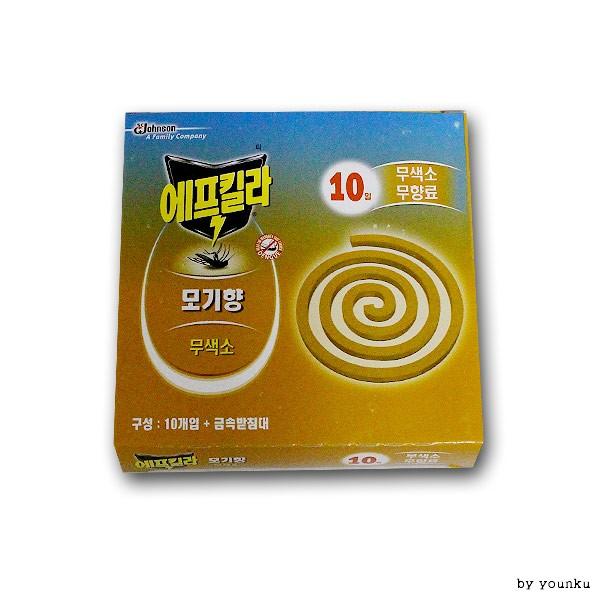 에프킬라 모기향 10입/파워킬/에프킬라/모기향/애프킬