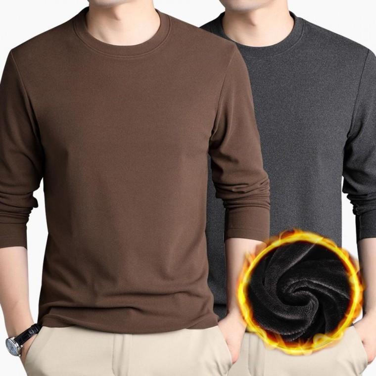 긴팔티 기모 남성 이너 남자 티셔츠 롱슬리브 무지 데일리 리스 이너