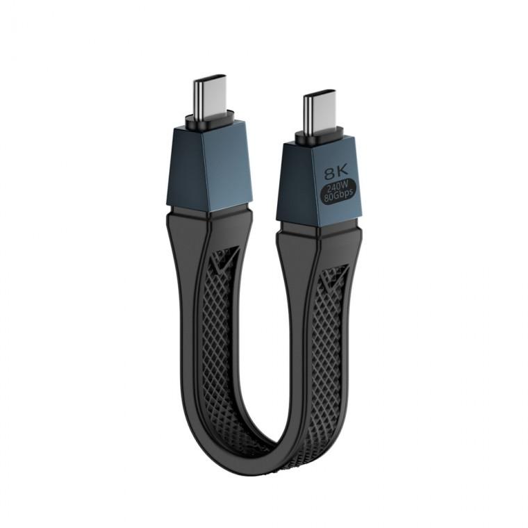 USB4.0 초고속 C타입 충전케이블 240W / 고화질 영상 전송 10GB