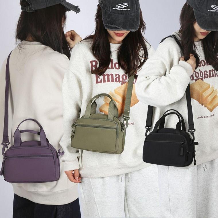 나일론 여행용 크로스 미니 핸드폰 지갑 가방 여성 여자 가벼운 휴대폰 폰가방 미니백