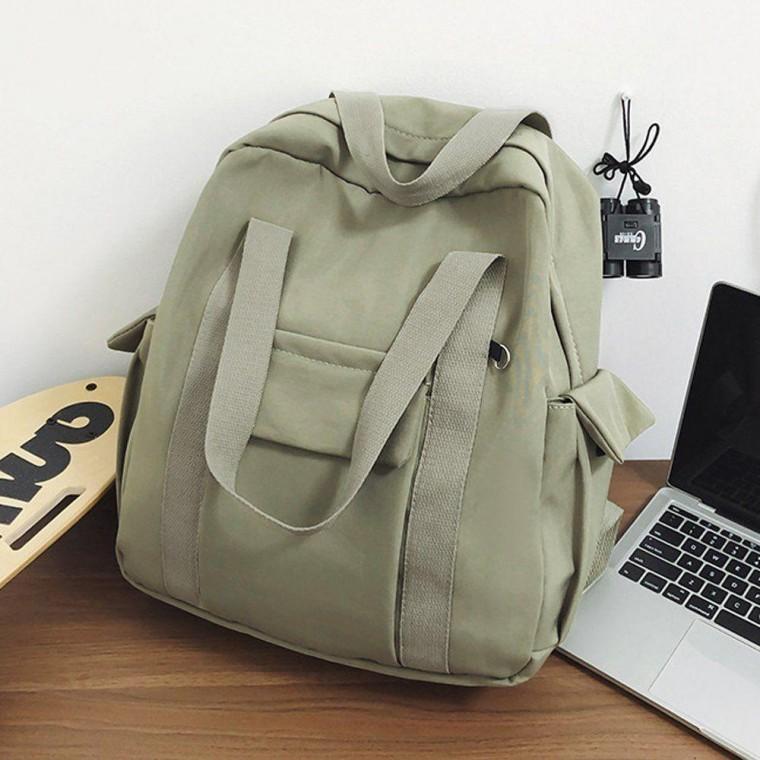 데일리 여성용 대학생 토트 백팩 직장인 가방 연그린 여성백팩 대학생백팩 여자백팩