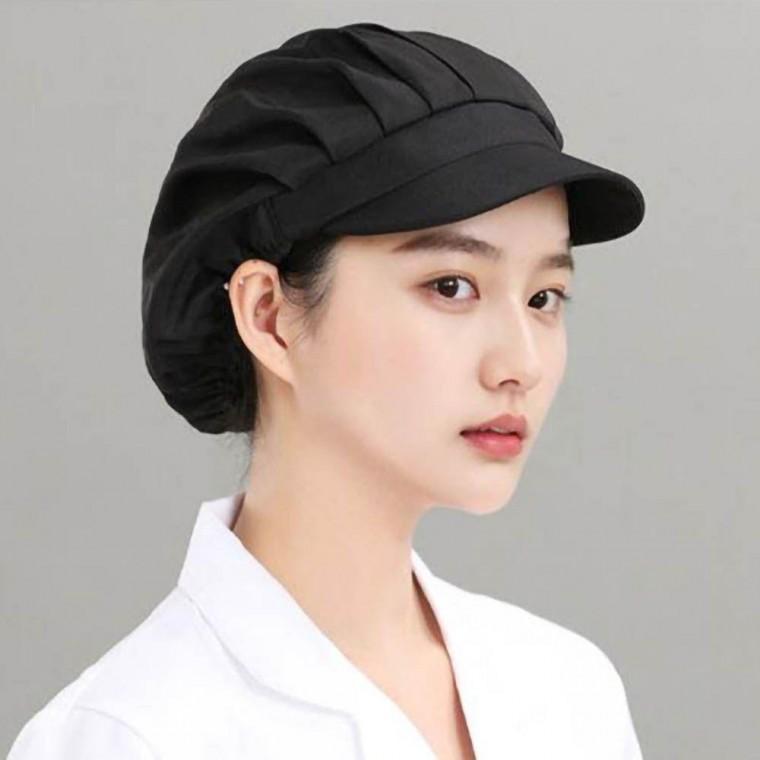 주방 급식 식당 업소용 음식 조리 밴딩 위생 모자 메쉬 두건 망사 쉐프 조리모 카페