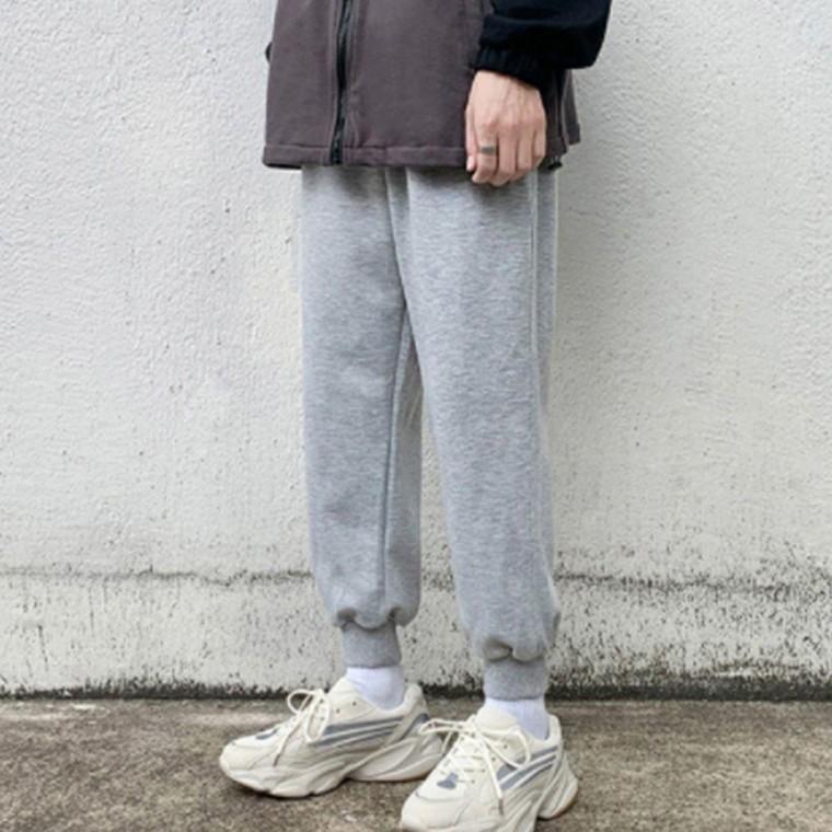남자 데일리 시보리 허리밴딩 트레이닝 바지 팬츠 츄리닝 남성 운동복 짐웨어 스포츠