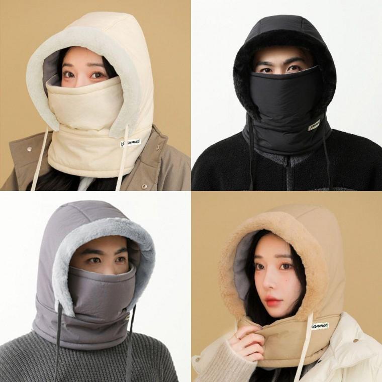 남성 여성 겨울 외출 올인원 패딩 멀티 후드 넥워머 바라클 라바 스포츠넥 매쉬 오토바이