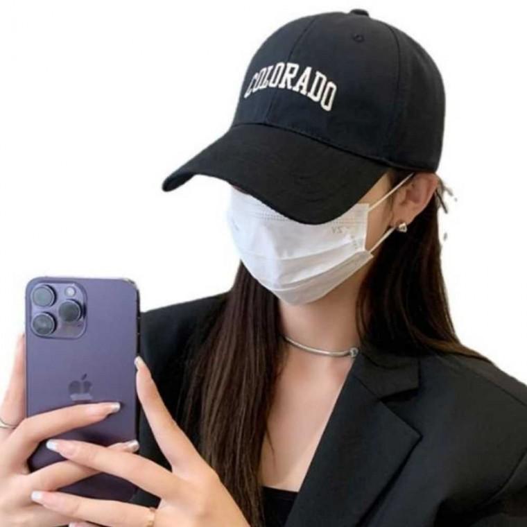 UV차단 캡모자 블랙 야구모자