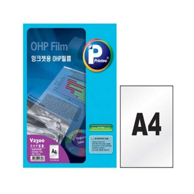 O필름 A4 50매 잉크용