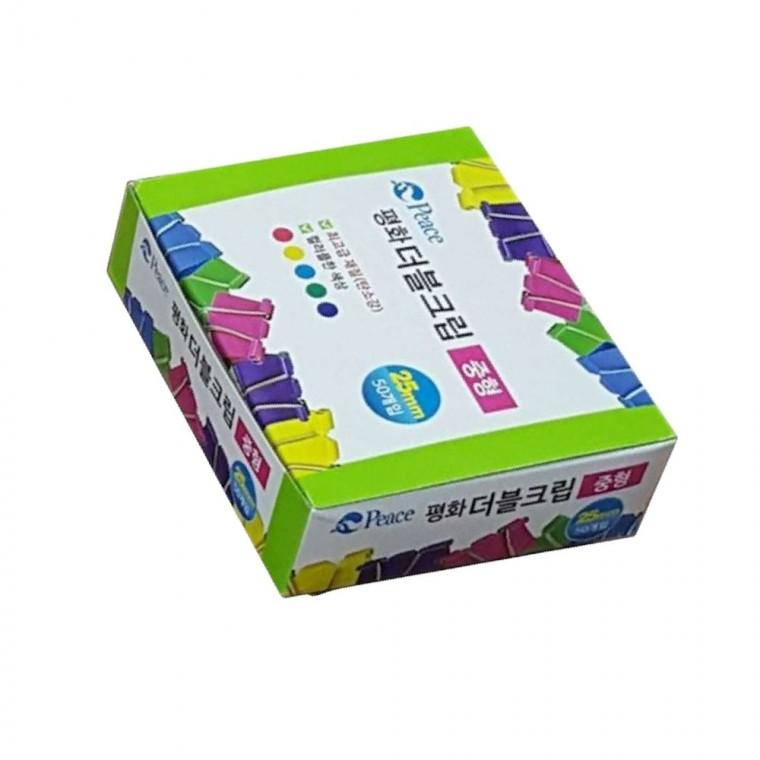 더블크립 중형 25mm 1각 50개입