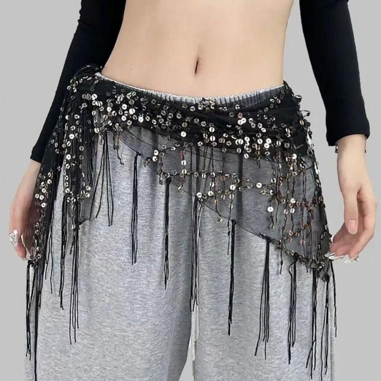 발레 댄스 힙 스카프 줌바 랩스커트 댄스복 무용복