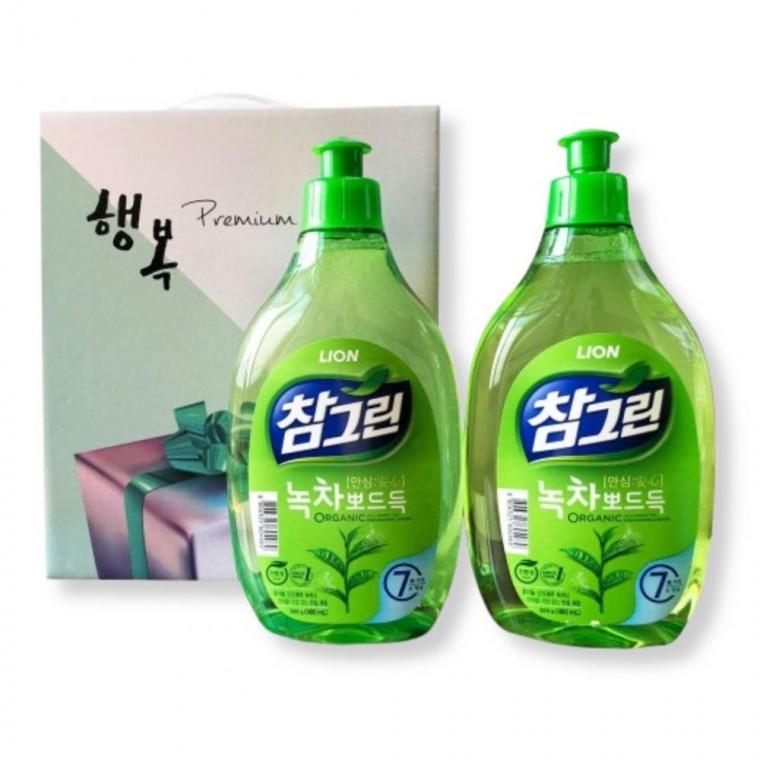 참그린 녹차 주방세제 세트 추석 명절 선물 답례품