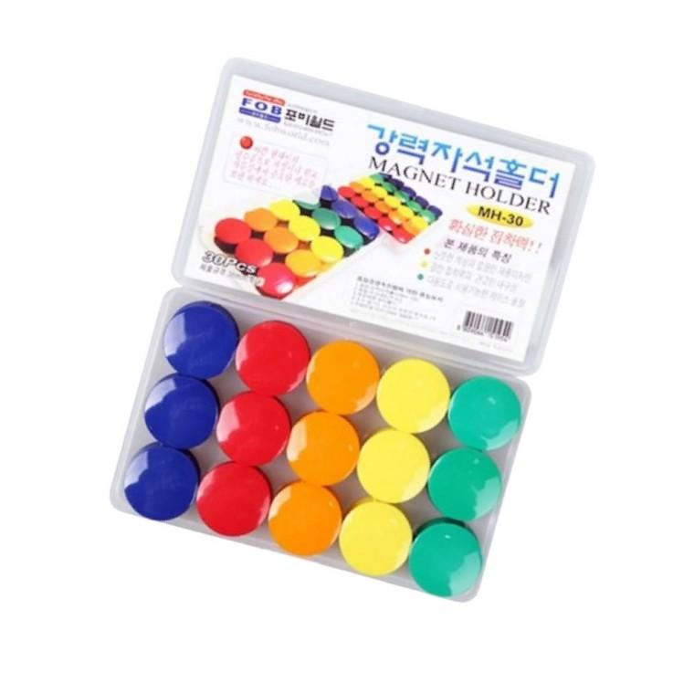 강력자석홀더 대용량 38mm 30개입