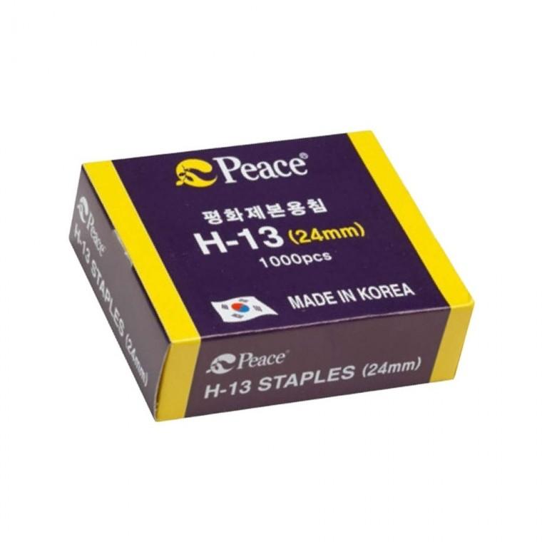 스테플러침 H 13호 24mm 200매용
