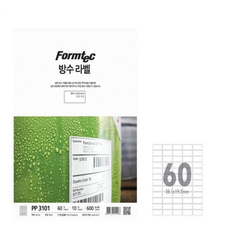 레이저 방수라벨 60칸 10매