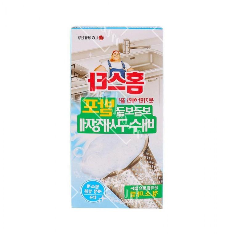 발포 홈스타 배수구세정제 3포 거품형태 싱크대 발포 척제 거품 배수구