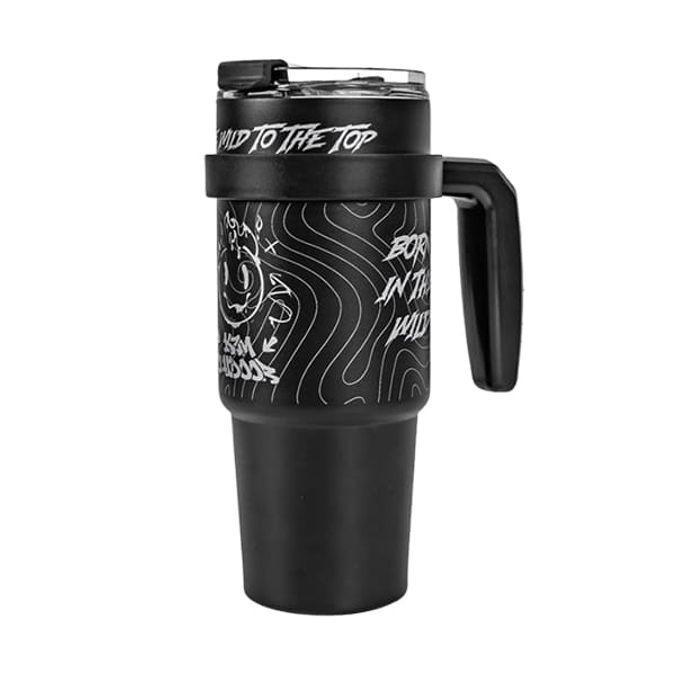 카즈미 텀블러 휴대 물병 보냉병 보온병 물통 블랙 510ml