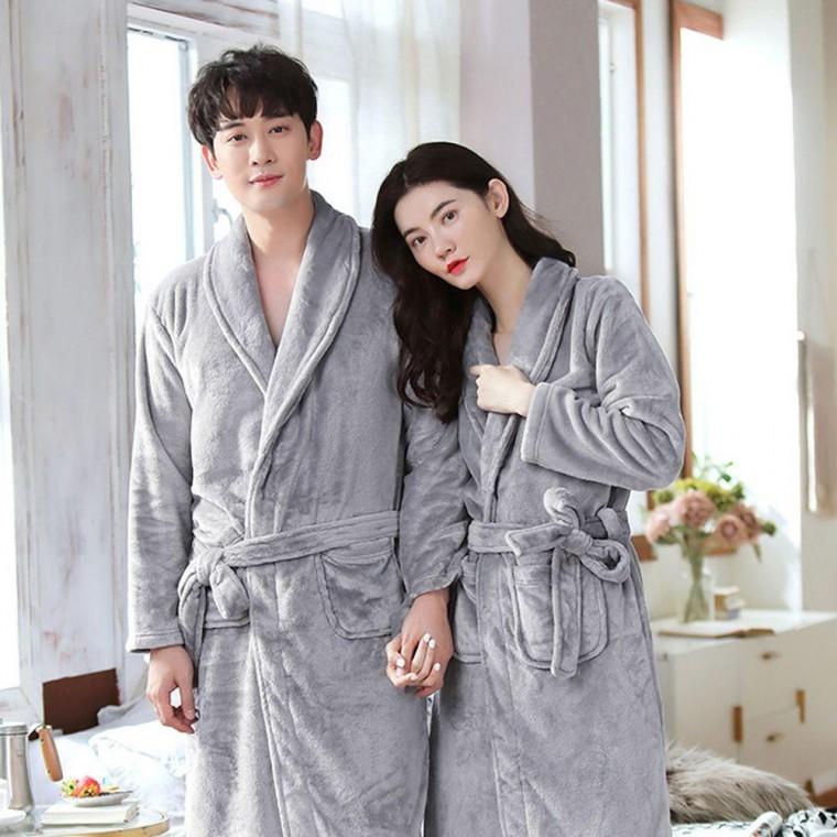 겨울 극세사 샤워가운 목욕가운 잠옷가운 커플샤워가운 남자샤워가운 욕실가운 여자사워가운 호텔가운