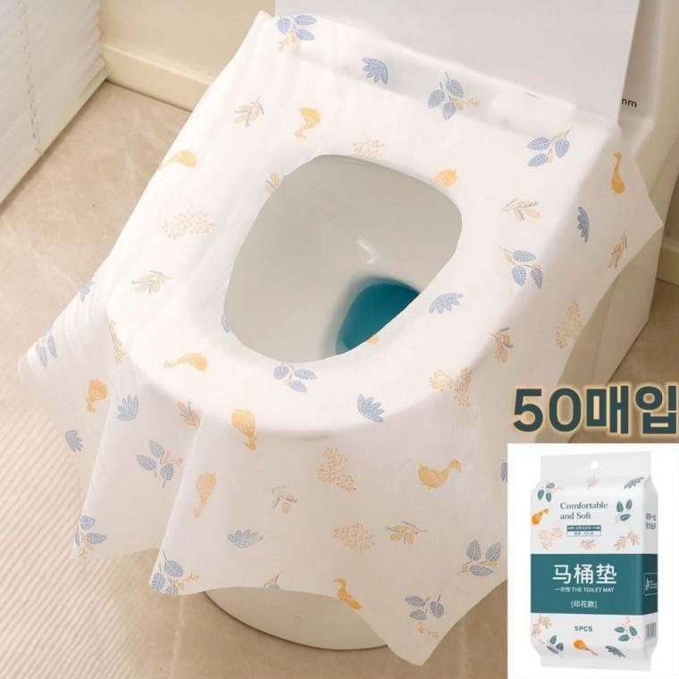 일회용 초대형 변기커버 50개
