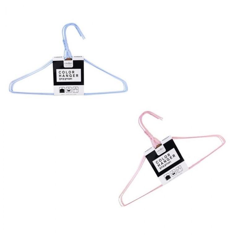 (세트)칼라옷걸이(5개입) 10개