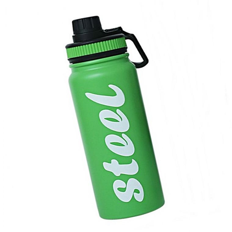 스틸 보온보냉 물병 630ml(그린)