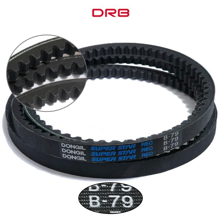 동일벨트 REC B79 발전기 산업용 기계벨트 차량용 1개 DRB B형 톱니형벨트