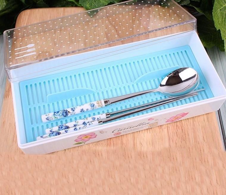 카멜리아 사각수저함