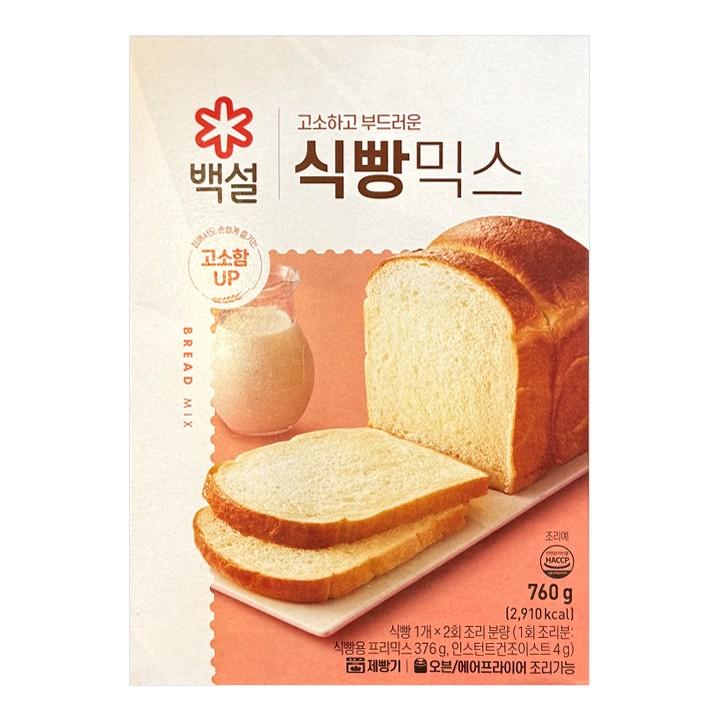 백설 식빵믹스 760g X 3개