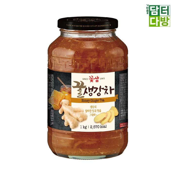 (무배) 꽃샘 꿀생강차 1kg