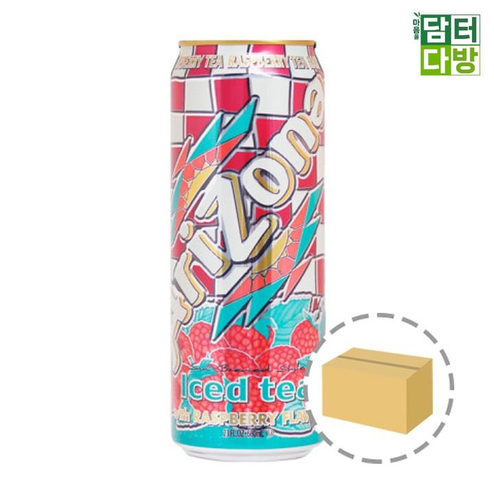 아리조나 아이스드 티 위드 라즈베리향 650ml (12캔)