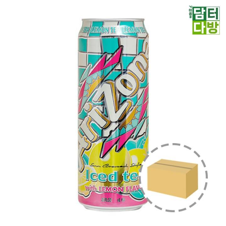 아리조나 아이스드 티 위드 레몬향 650ml (12캔)