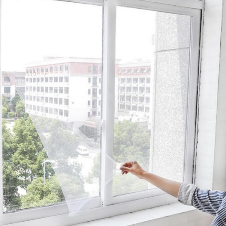 방충망 모기장 창문 미세 매쉬 접착 셀프 설치 차단